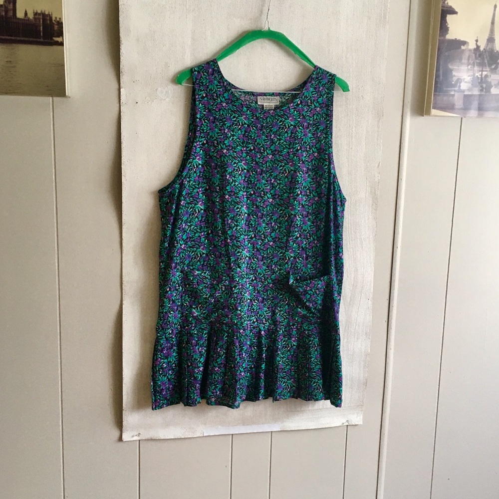 Floral Short Jumper - Cute, Comfortable, Easy Wear